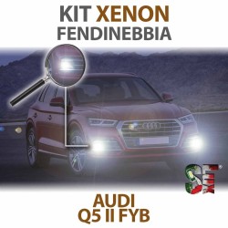 Lampade Xenon Fendinebbia H8 per AUDI Q5 II FYB (2016 in poi) con tecnologia CANBUS – 5000K