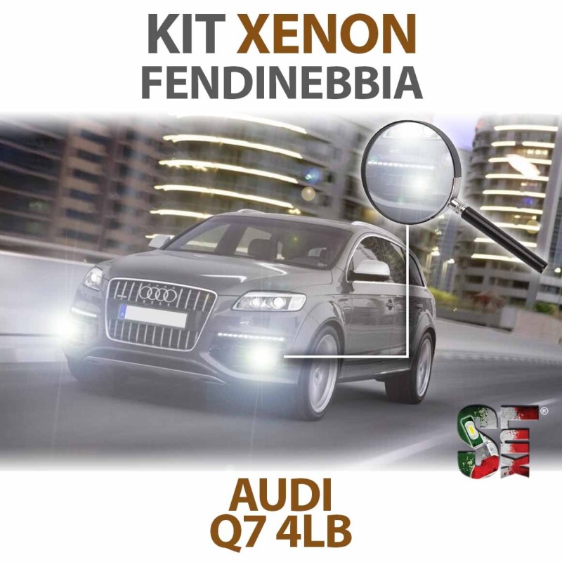 Lampade Xenon Fendinebbia H11 per AUDI Q7 4LB (2006 - 2015) con tecnologia CANBUS – 4300K
