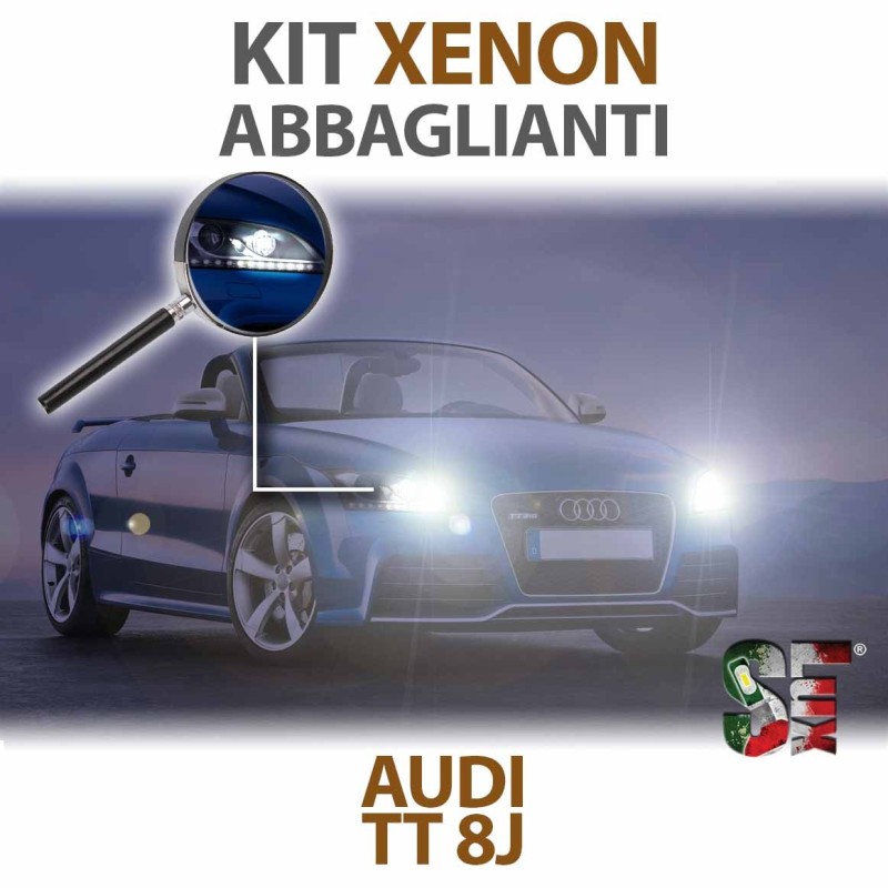 Xenon High Beam Bulbs H7 for AUDI TT 8J (2006 - 2014) with CANBUS Technology - 4300K