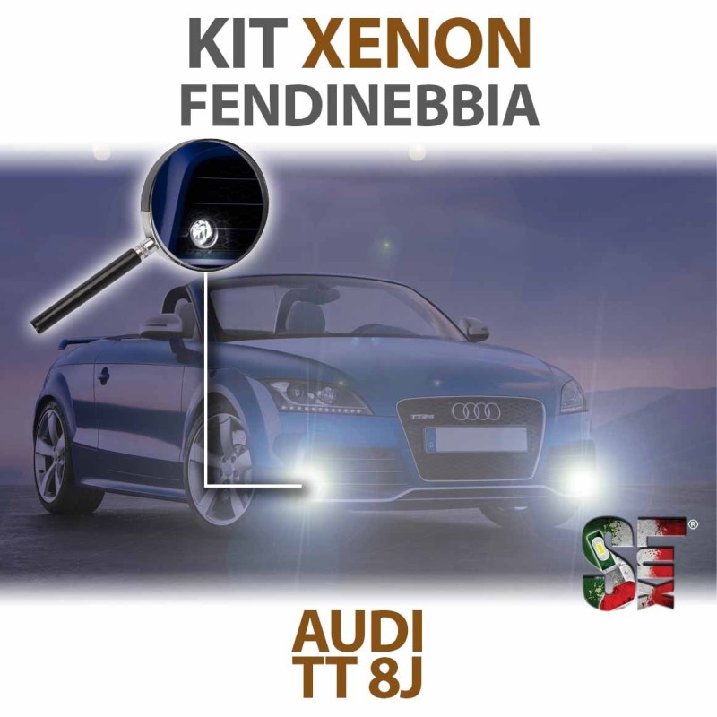 Xenon Fog Light Bulbs H11 for AUDI TT 8J (2006 - 2014) with CANBUS Technology - 6000K