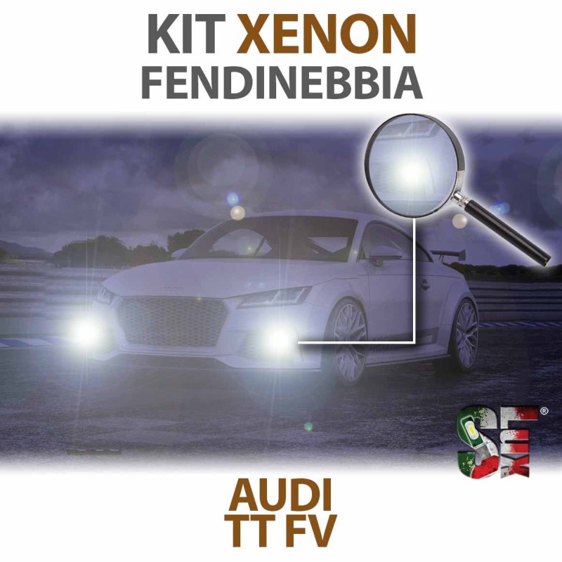 Lampade Xenon Fendinebbia H8 per AUDI TT FV (2014 in poi) con tecnologia CANBUS – 3000K