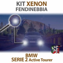 Lampade Xenon Fendinebbia H8 per BMW Serie 2 Active Tourer - F45 (2013 in poi) con tecnologia CANBUS – 3000K