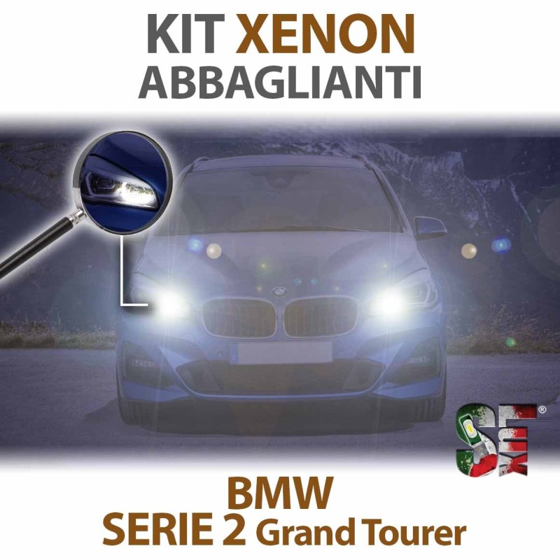 H7 xenon high-beam bulbs for BMW 2 Series Grand Tourer F46 (2014 onwards) with CANBUS technology – 3000K