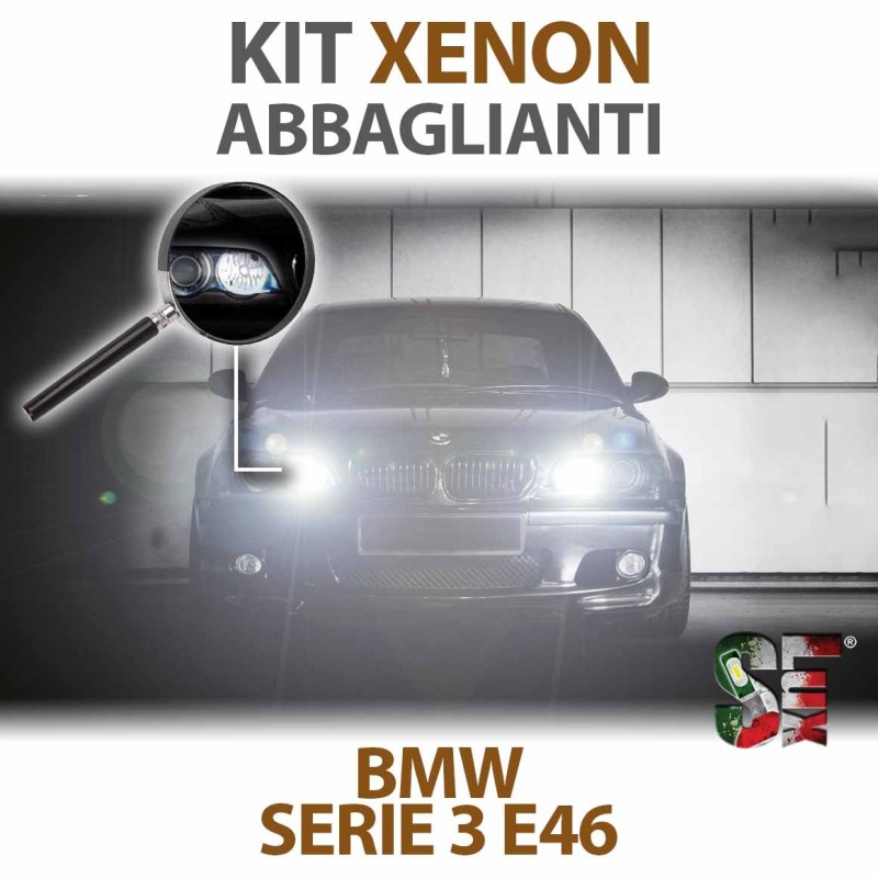 Luces de Carretera Xenón H7 para BMW Serie 3 - E46 (1998 - 2007) con tecnología CANBUS - 5000K