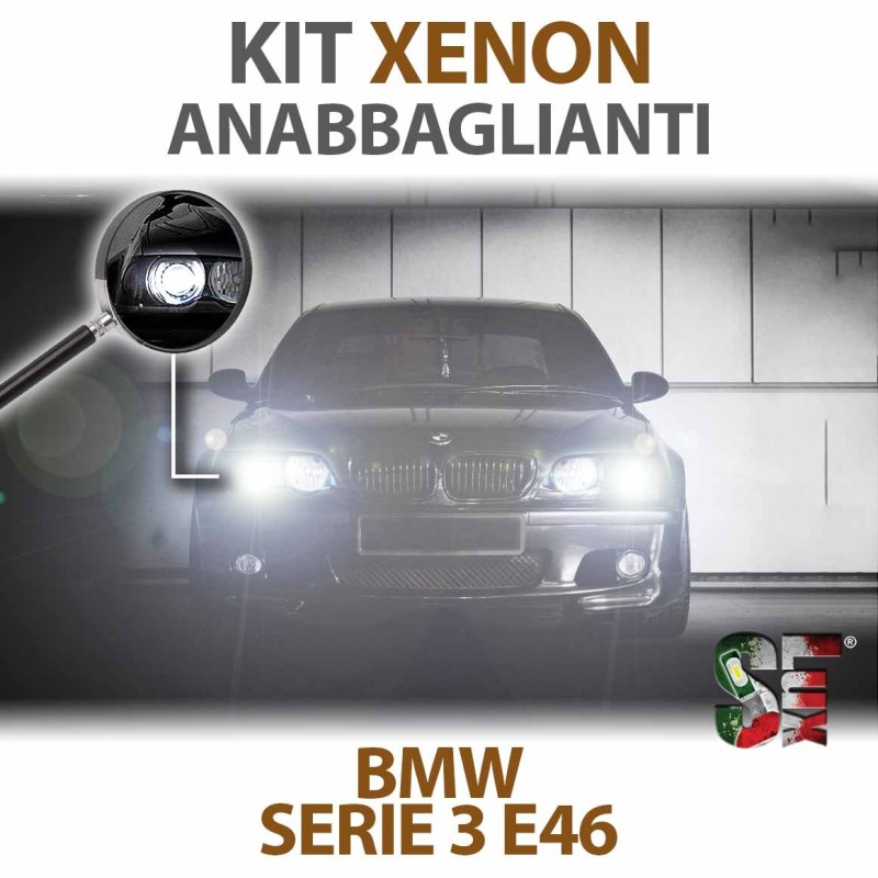 Luces de Cruce Xenón H7 para BMW Serie 3 - E46 (1998 - 2007) con tecnología CANBUS - 4300K