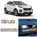 KIT FULL LED TARGA KIA SPORTAGE 4 IV QL 2016 IN POI