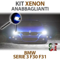 Xenon Low Beam Bulbs H7 for BMW Series 3 F30 F31 (2012 - 2019) with CANBUS Technology - 6000K