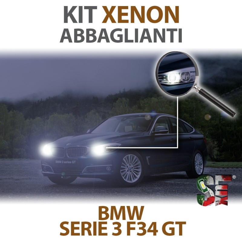 Xenon High Beam Bulbs H7 for BMW Series 3 F34 GT (2013 - 2019) with CANBUS Technology - 5000K
