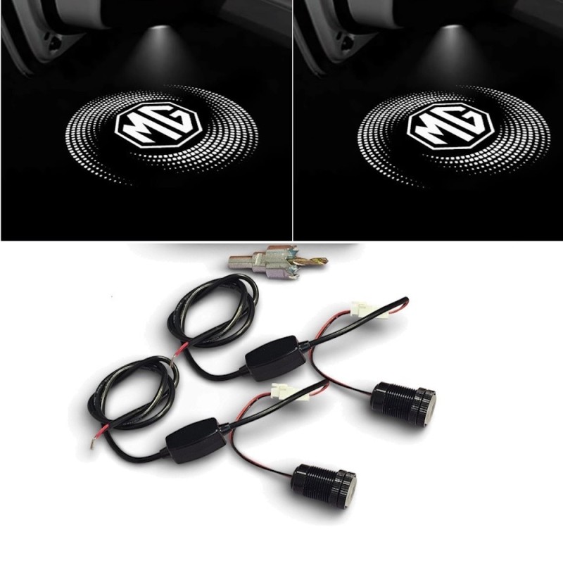 MG LED Logo Projector for Glass Doors Plug & Play Connections