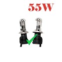 COPPIA BULBI H4-3 BIXENON 55W
