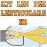 Kit LED Anabbaglianti Lenticolari H1