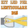 Kit LED Lenticolari D1S Anabbaglianti Abbaglianti