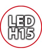Kit Luci Led H15 per Auto Camion: Lampade Diurne Abbaglianti Canbus ..