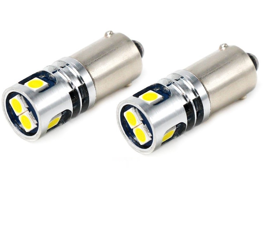LED BA9S BAX9S H6W T4W