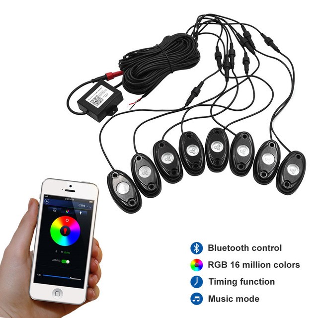 Luci LED RGB Ambiente e Sottoscocca