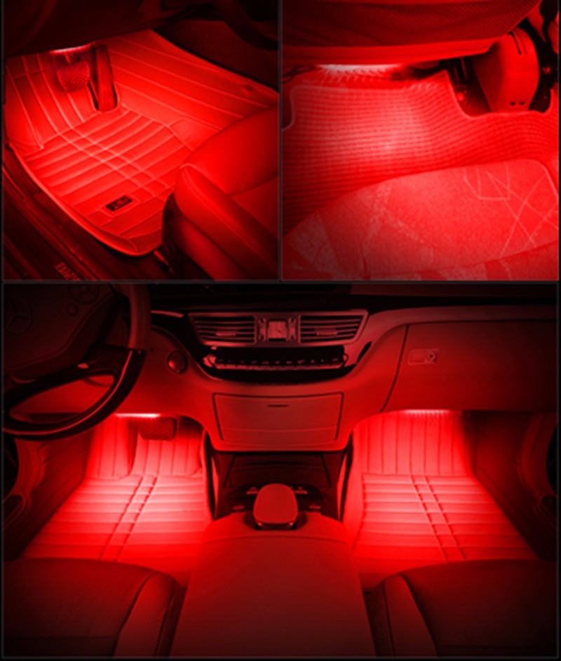 Luci Interne Auto A LED 5 12V Design Morbido Dellalloggiamento 56