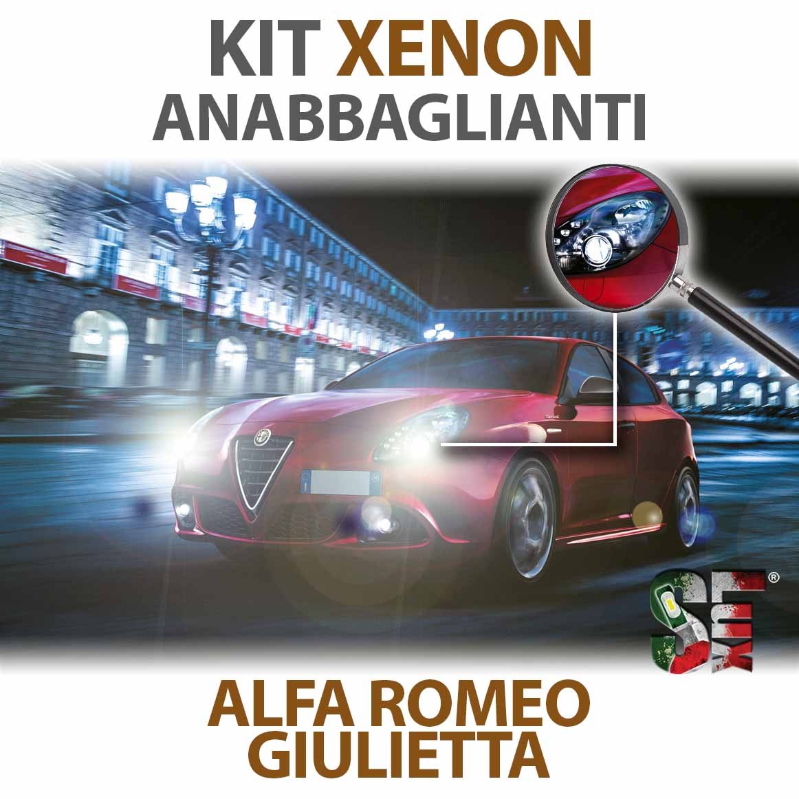 Kit Xenon H7 Anabbaglianti
