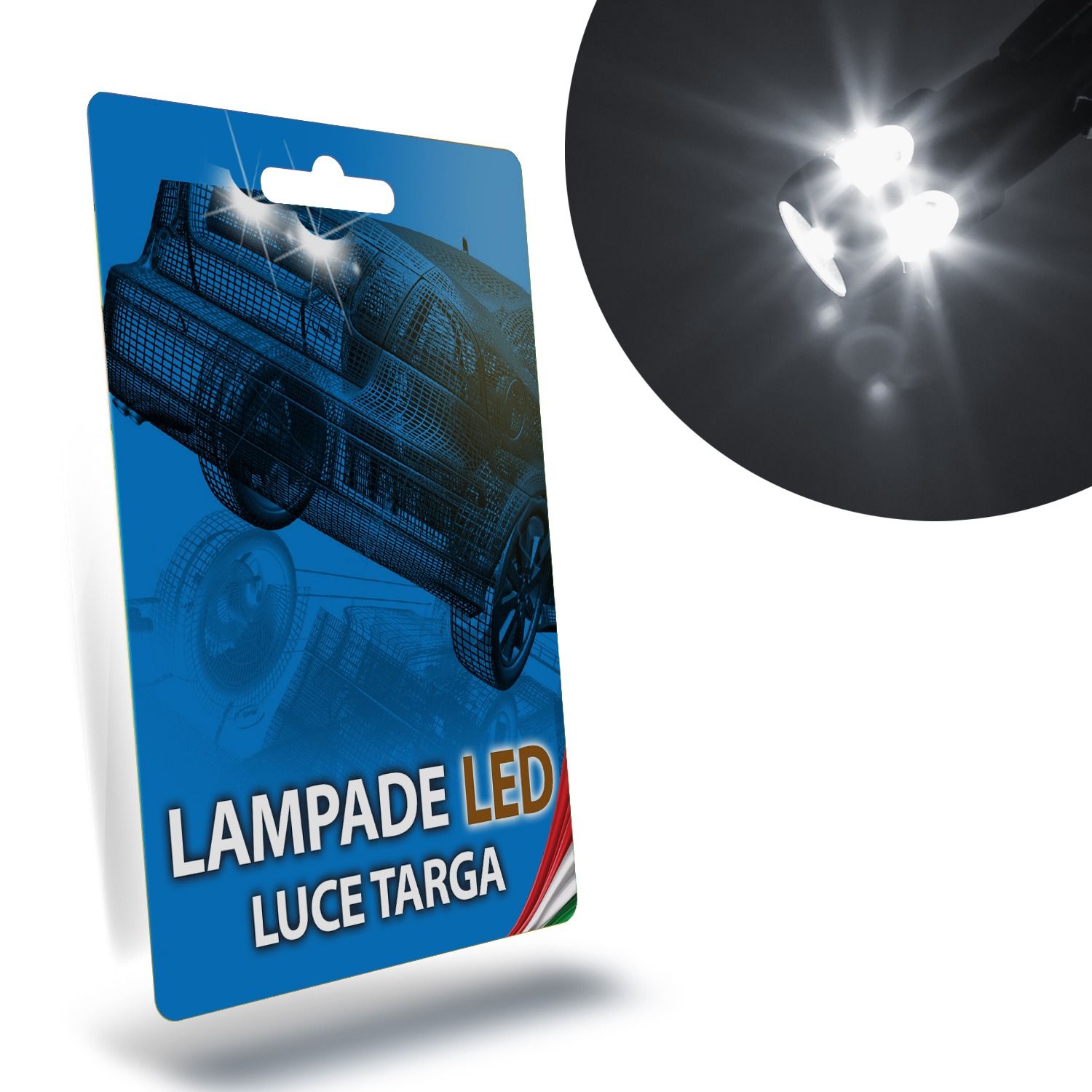 Lampade Led Targa per KIA Sportage 5 con tecnologia CANBUS