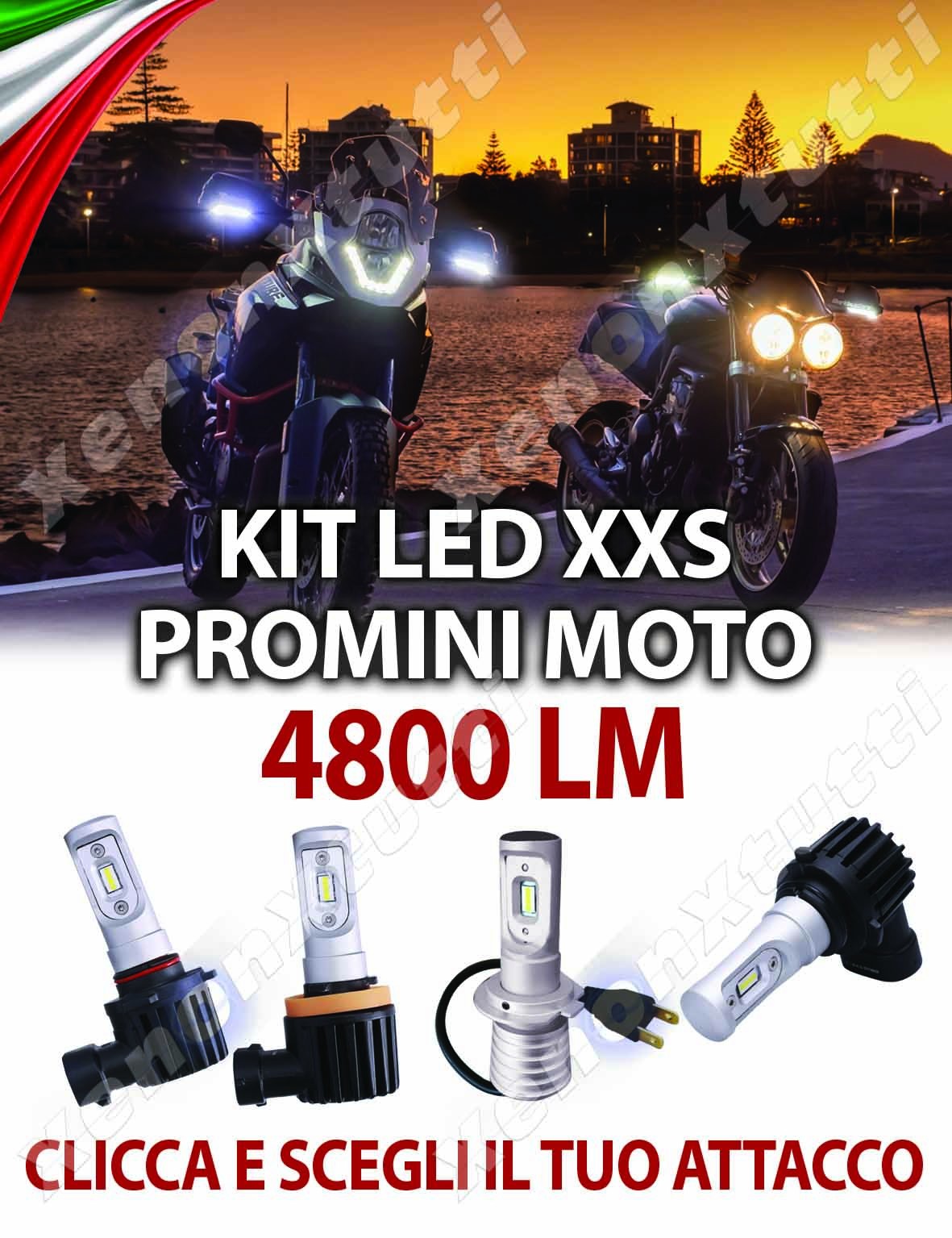 Kit H7 Xxs Pro Mini Led Ultracompatto