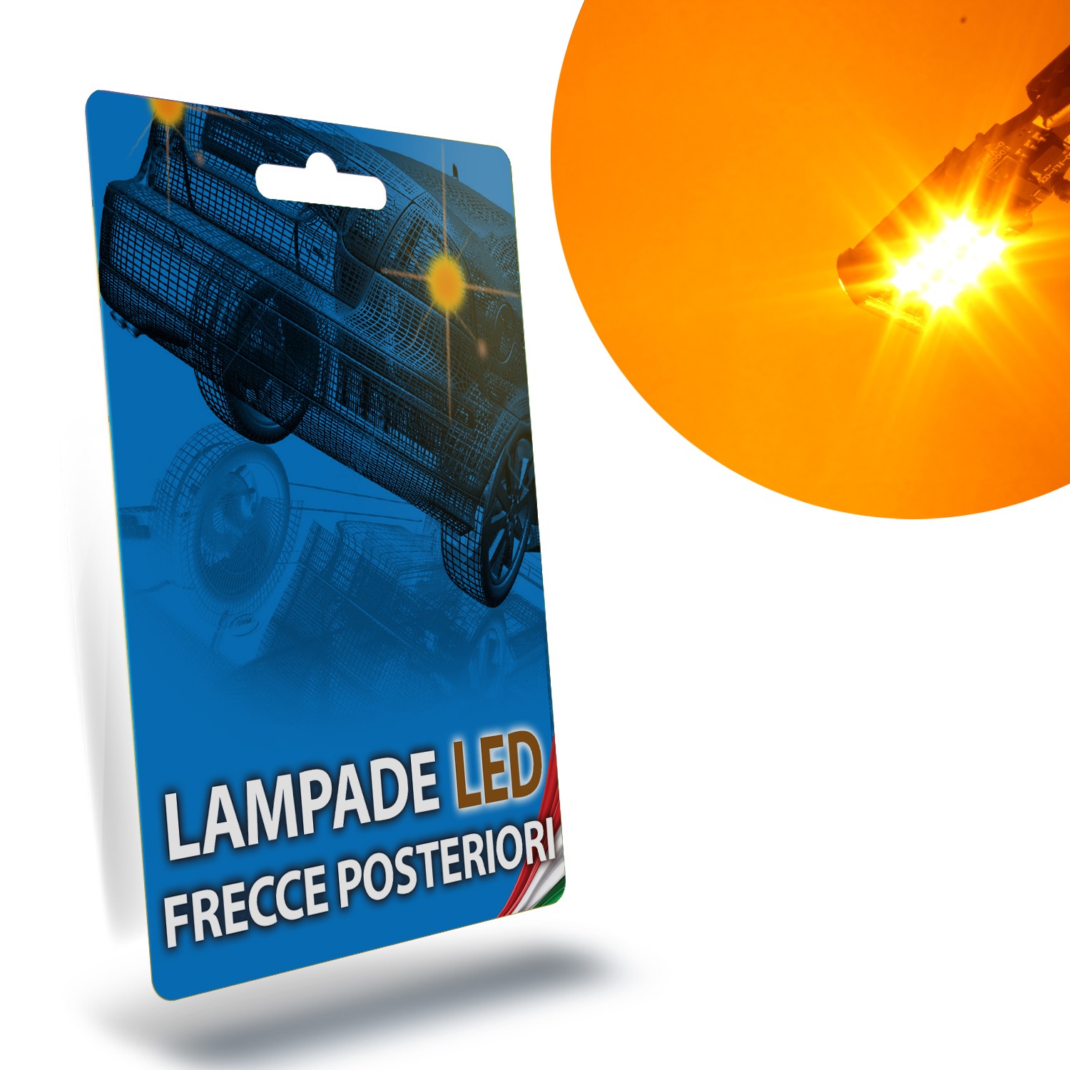 Lampade Led Frecce Posteriori BAU15S - PY21W FORD Tourneo Courier 2 tecnologia CANBUS